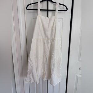 NWT Lucky Brand White Tiered Sun Dress